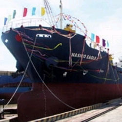 Tổng công ty Công nghiệp tàu thuỷ Nam Triệu Bàn giao tàu chở hàng trọng tải 56 200 tấn