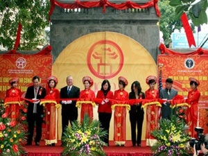 河内东河门重修工程的第一阶段完工