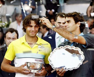 费德勒、纳达尔顺利晋级卡塔尔赛四强