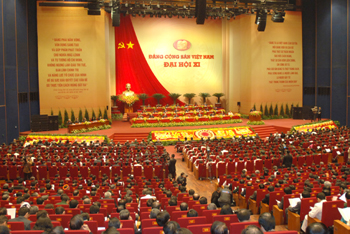 Đại hội Đảng Cộng sản Việt Nam lần thứ XI là tâm điểm chú ý của công luận quốc tế