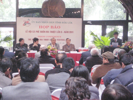 International Buon Ma Thuot coffee festival 2011 to be held on March 10 – 13