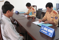 Công an nhân dân huyện Quế Võ Bắc Ninh làm theo tấm gương của Bác