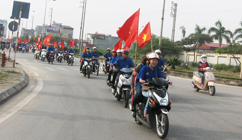 Thành đoàn Hải Dương tổ chức ngày hội “Thanh niên với văn hóa giao thông”