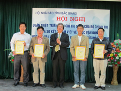 Người làm báo Bắc Giang với cuộc vận động lớn