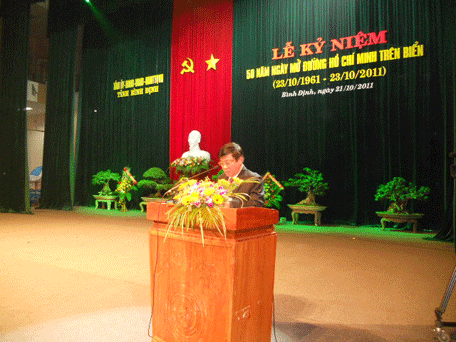 Bình Định Kỷ niệm 50 năm ngày mở đường Hồ Chí Minh trên biển