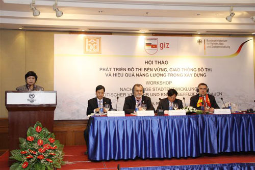 Germany helps Vietnam developing urban in a sustainable way