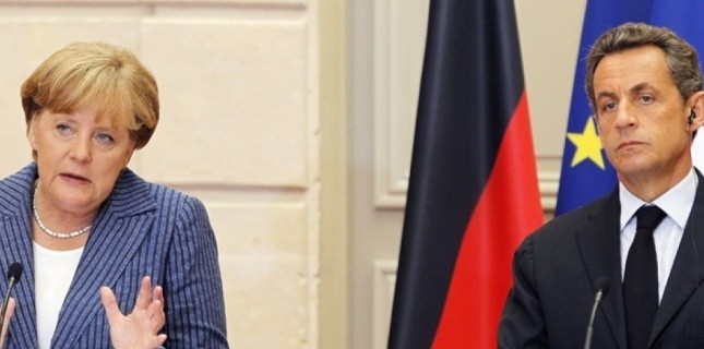 Sarkozy a rencontré Merkel à Francfort sur l avenir de la zone euro