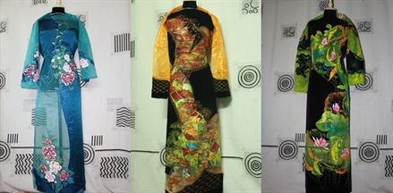 Triển lãm bộ sưu tập áo dài Quốc sắc thiên hương