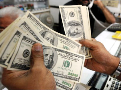 Tỷ giá bình quân liên ngân hàng tăng lên 20 733 đồng USD