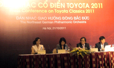 “Đêm nhạc cổ điển Toyota 2011” sẽ diễn ra ngày 3 11 2011