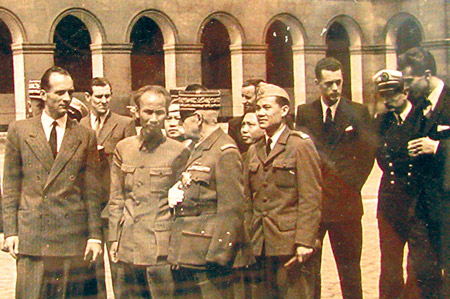 Exposition sur la visite en France de Ho Chi Minh en 1946