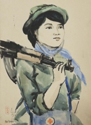 Ho Chi Minh-Ville exposition La femme dans la guerre et la paix