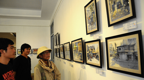 Vietnamese Architecture in the work of Thai artists