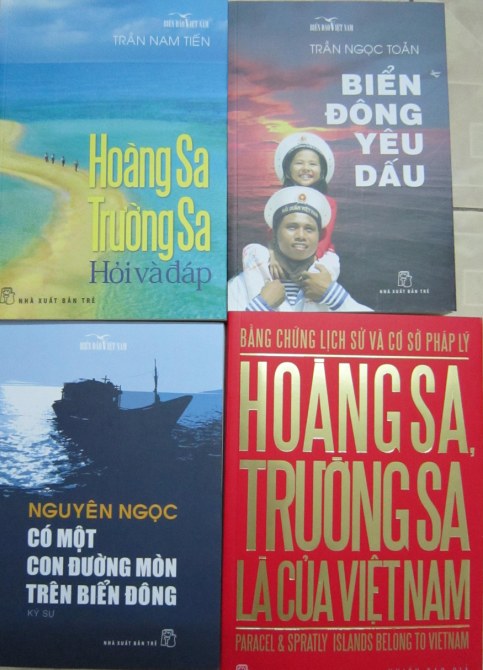 Ra mắt 4 cuốn sách trong Tủ sách Biển đảo Việt Nam