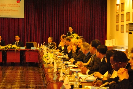 Inframond  L’ouverture solennelle de la 9e réunion annuelle à Hanoi