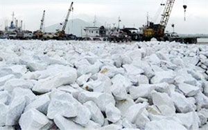 Exporting natural resources not encouraged