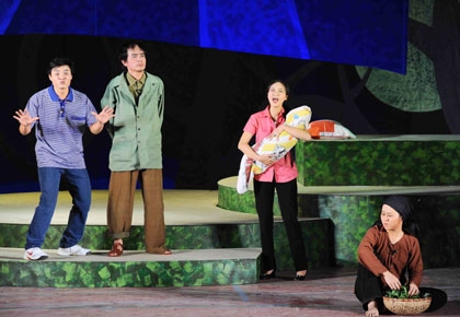 Khai mạc Liên hoan sân khấu Chèo toàn quốc về đề tài hiện đại năm 2011