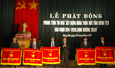 Hưng Yên Phát động phong trào thi đua xây dựng nông thôn mới