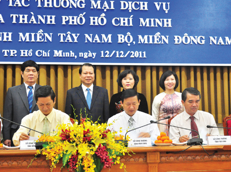 HCMC signs trade and service agreement with southern provinces