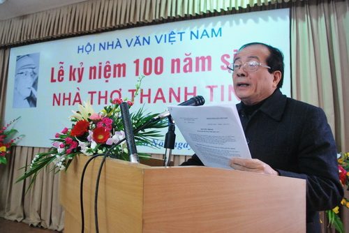 Kỷ niệm 100 năm sinh nhà thơ Thanh Tịnh