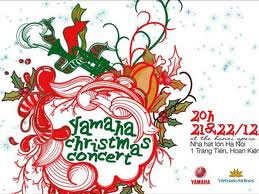 Yamaha Christmas Concert performed in Hanoi