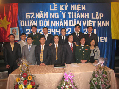 Gặp mặt cựu chiến binh Việt Nam tại Kiev - Ucraina