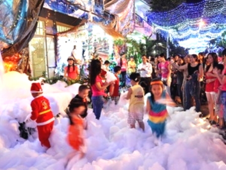 Noël est fêté partout dans le pays