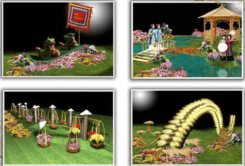 Festival des fleurs de Hanoï