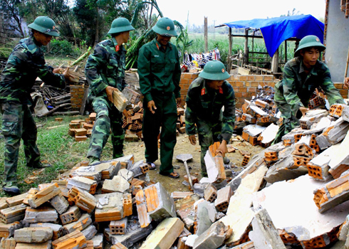 Relationship between the army and people in peacetime