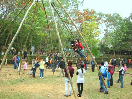Tết - nhớ trò chơi dân gian