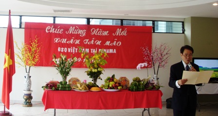 Đại sứ quán Việt Nam tại Panama tổ chức gặp mặt mừng Xuân Tân Mão 2011