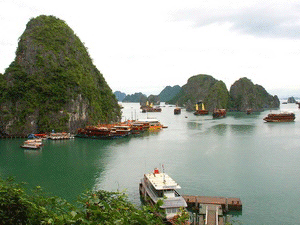 Phần lớn tàu đủ điều kiện nghỉ đêm ở Vịnh Hạ Long