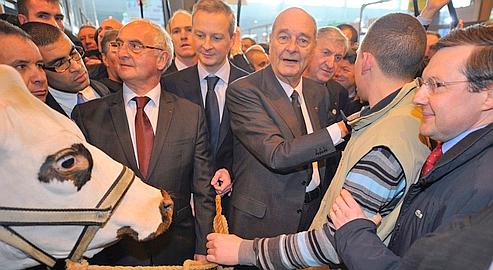 Jacques Chirac est toujours la star du Salon de l agriculture
