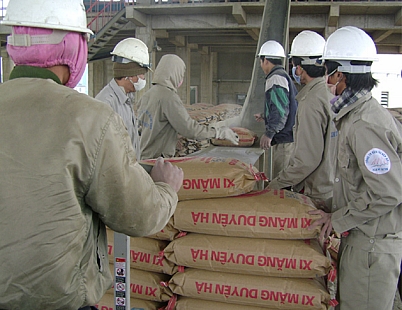 First batch of cement exported to Africa