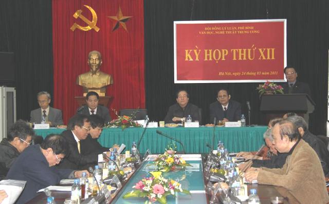 Khai mạc Kỳ họp thứ XII Hội đồng Lý luận, phê bình văn học, nghệ thuật Trung ương