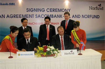 Sacombank có thêm 5 triệu USD để hỗ trợ doanh nghiệp nhỏ và vừa Việt Nam