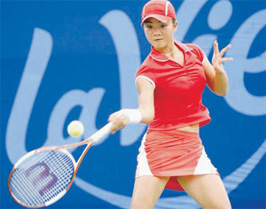 Top player hopes to set up tennis academy