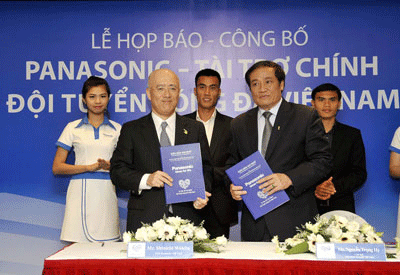 VFF seals national football sponsorship deal with Panasonic