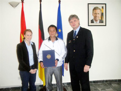 Vietnamese athletics coach to be trained in Germany