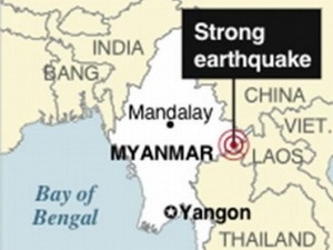 Myanmar au moins 25 morts dans un séisme de magnitude 6,8