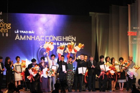 Cérémonie de remise des prix de la musique 2010