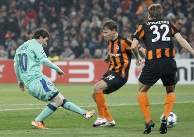 梅西打破西甲球员单赛季进球纪录