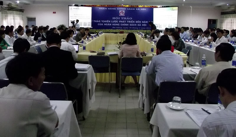 Hội thảo về Dự thảo Chiến lược phát triển đến năm 2020 của Ngân hàng Chính sách xã hội