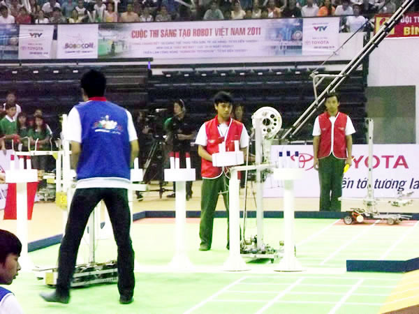 Khai mạc Vòng chung kết cuộc thi Robocon toàn quốc năm 2011
