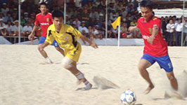 National beach football tourney to open