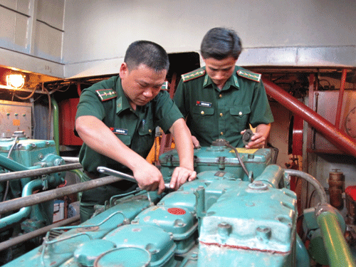 Bộ đội biên phòng Quảng Nam luôn sẵn sàng bảo vệ chủ quyền biển và bảo vệ ngư dân