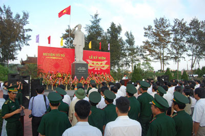 Kỷ niệm 50 năm ngày Bác Hồ ra thăm huyện đảo Cô Tô 9 5 1961- 9 5 2011