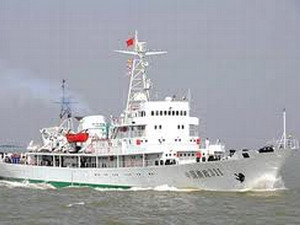 Tàu ngư chính Trung Quốc vi phạm chủ quyền Việt Nam