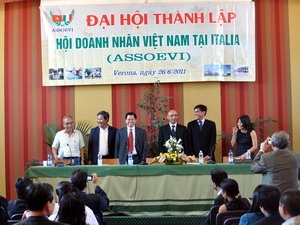 Thành lập Hội doanh nhân người Việt tại Italy