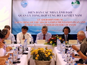 Diễn đàn các lãnh đạo quản lý tổng hợp vùng bờ